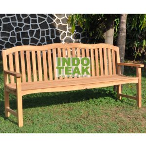 Teak Patio Bench Furniture With Carving