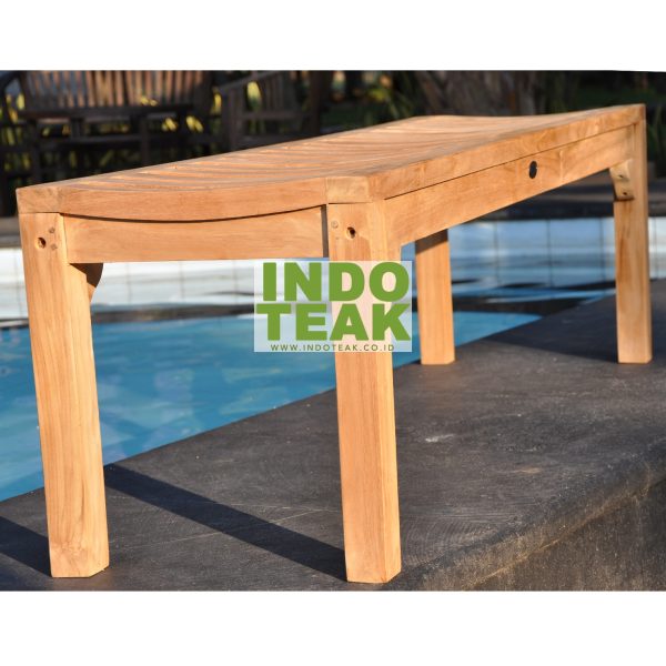 Teak Patio Waiting Bench supplier Jepara